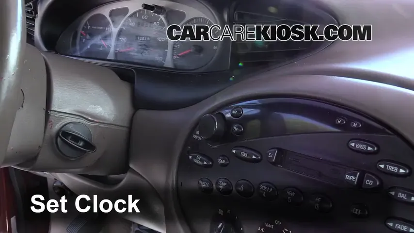 1999 Mercury Sable LS 3.0L V6 Sedan Clock Set Clock